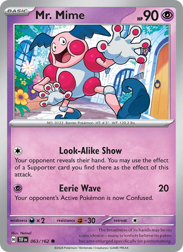 Mr. Mime · Temporal Forces 063/162