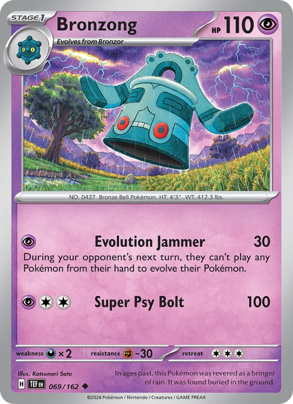 Bronzong · Temporal Forces 069/162