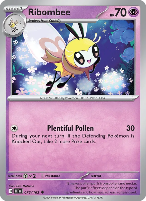 Ribombee · Temporal Forces 076/162