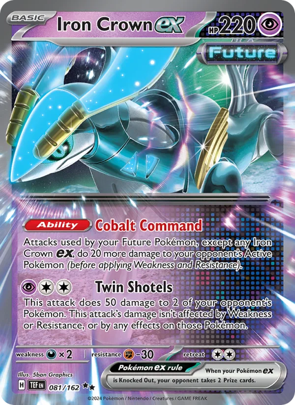 Iron Crown ex · Temporal Forces 081/162