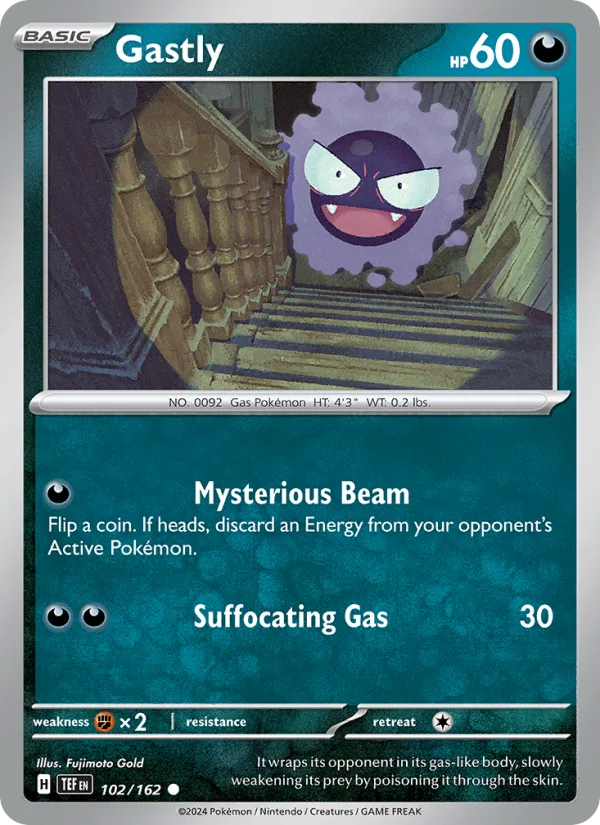 Gastly · Temporal Forces 102/162
