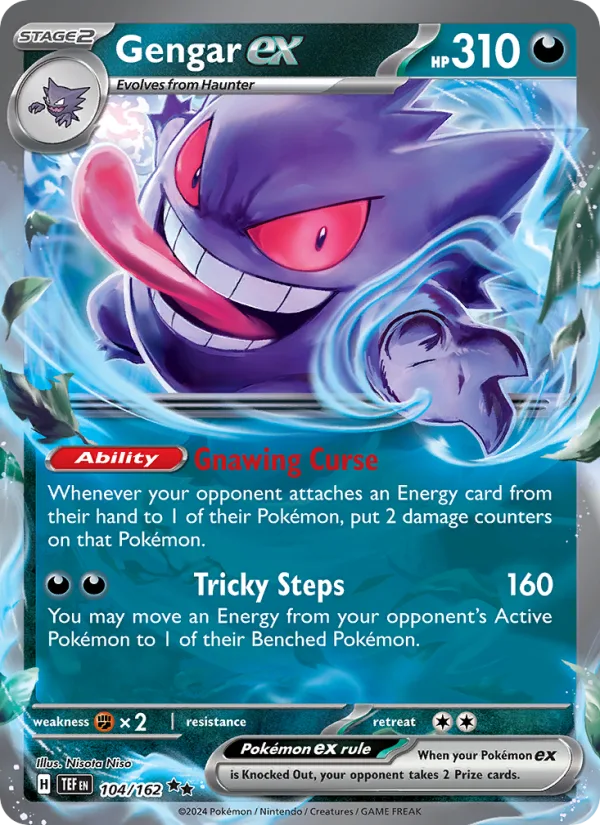 Gengar ex · Temporal Forces 104/162