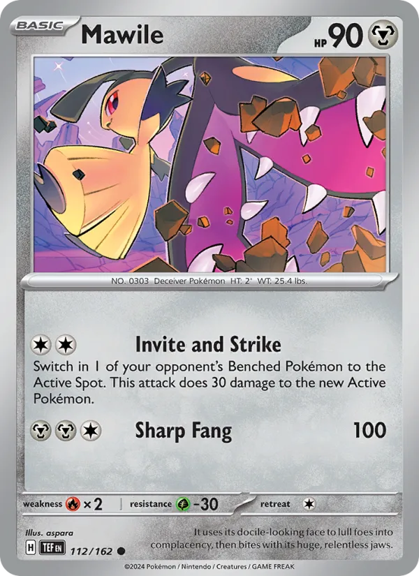 Mawile · Temporal Forces 112/162