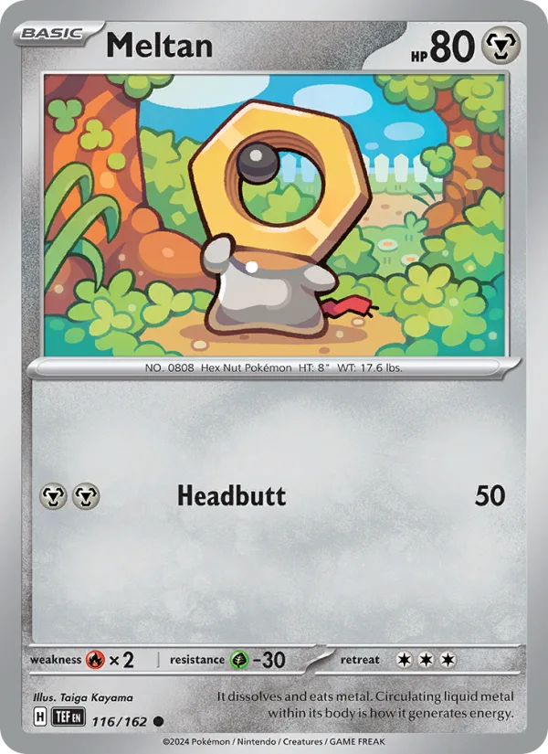 Meltan · Temporal Forces 116/162