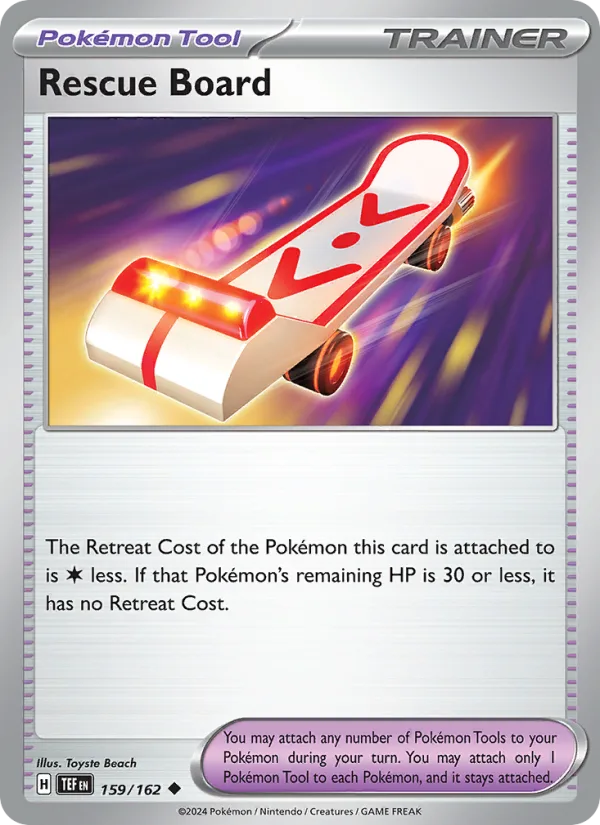 Rescue Board · Temporal Forces 159/162