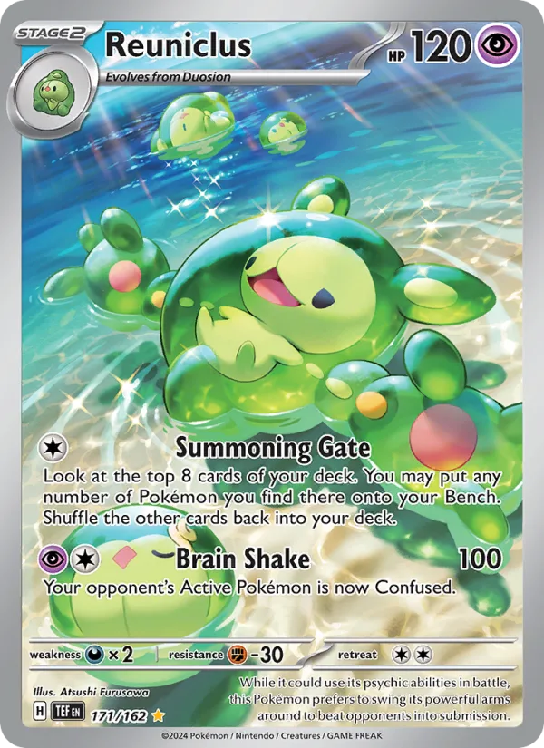 Reuniclus · Temporal Forces 171/162