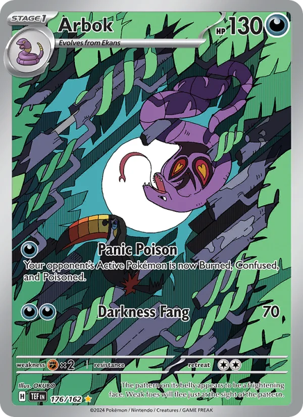 Arbok · Temporal Forces 176/162