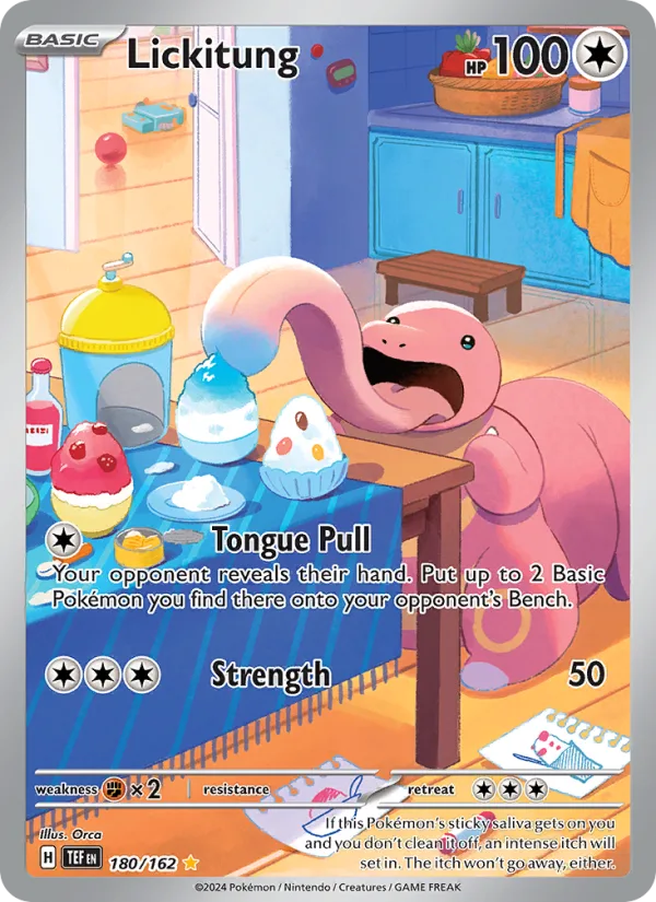 Lickitung · Temporal Forces 180/162