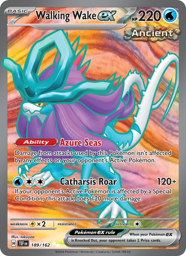 Walking Wake ex · Temporal Forces 189/162
