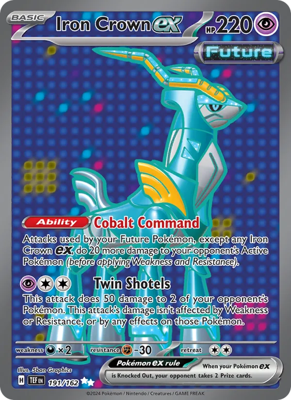Iron Crown ex · Temporal Forces 191/162