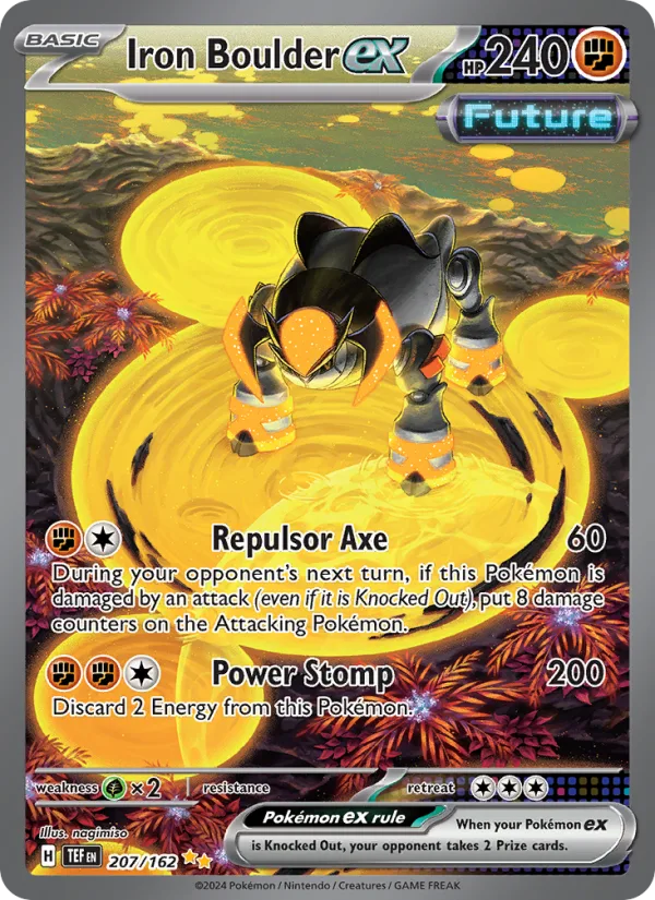 Iron Boulder ex · Temporal Forces 207/162