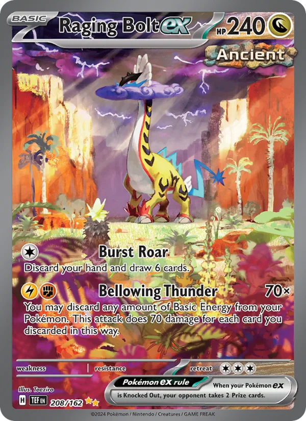 Raging Bolt ex · Temporal Forces 208/162