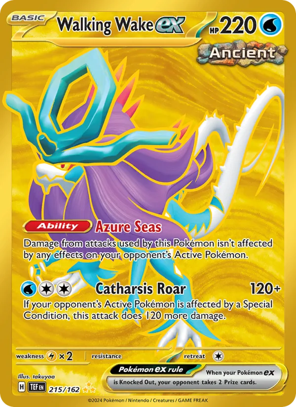 Walking Wake ex · Temporal Forces 215/162