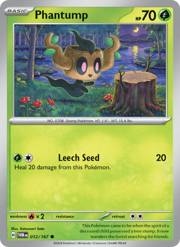Phantump · Twilight Masquerade 012/167
