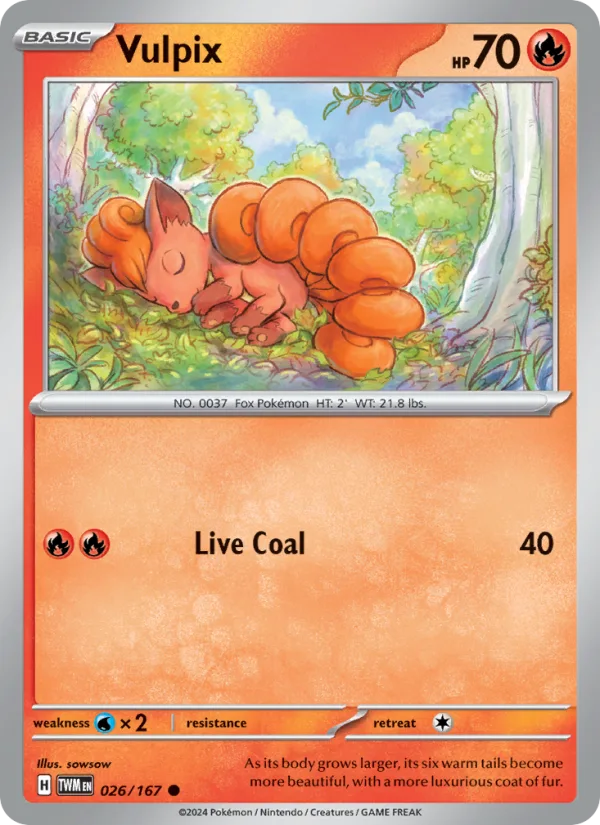 Vulpix · Twilight Masquerade 026/167