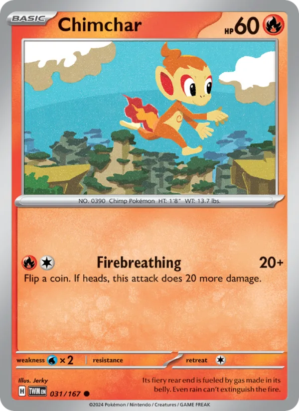 Chimchar · Twilight Masquerade 031/167