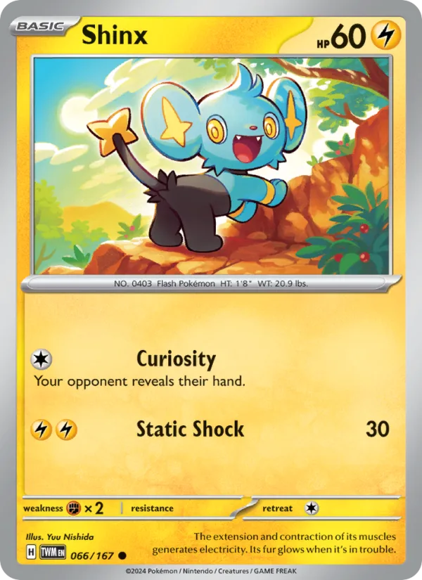 Shinx · Twilight Masquerade 066/167