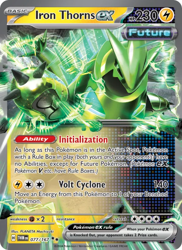 Iron Thorns ex · Twilight Masquerade 077/167