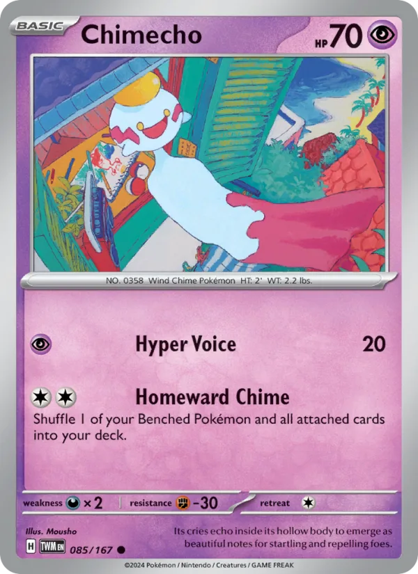 Chimecho · Twilight Masquerade 085/167