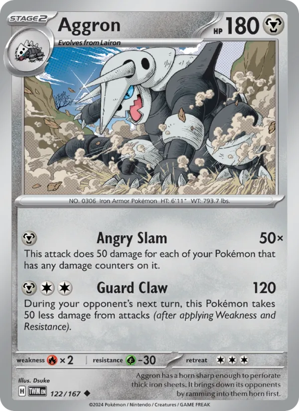 Aggron · Twilight Masquerade 122/167
