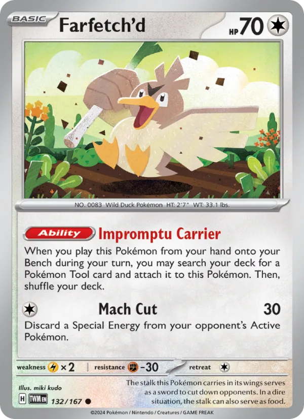 Farfetch'd · Twilight Masquerade 132/167