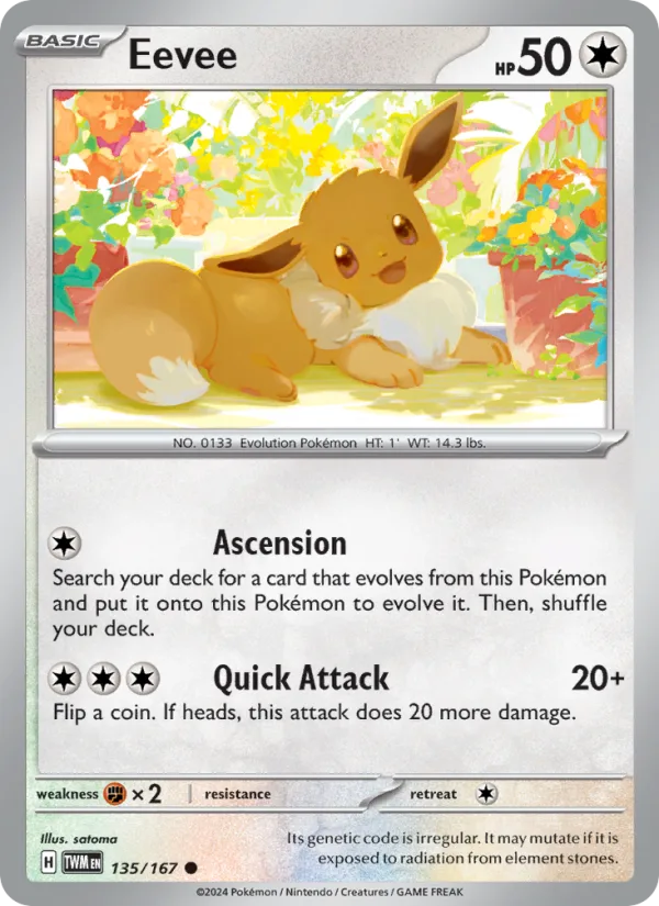 Eevee · Twilight Masquerade 135/167