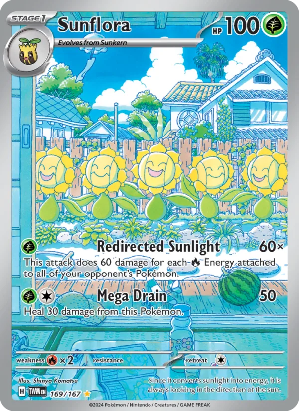 Sunflora · Twilight Masquerade 169/167