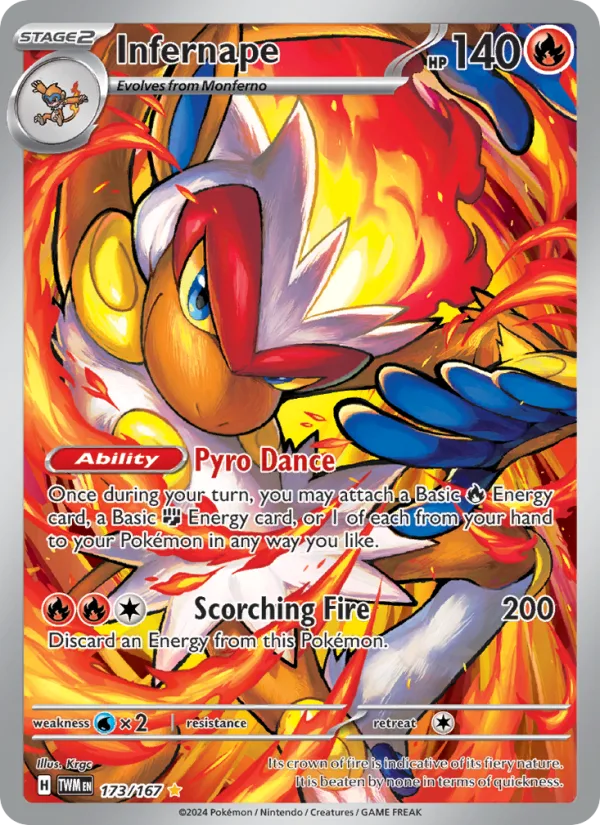 Infernape · Twilight Masquerade 173/167