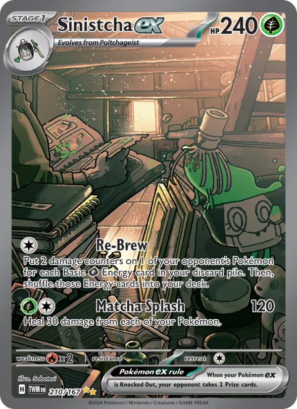 Sinistcha ex · Twilight Masquerade 210/167