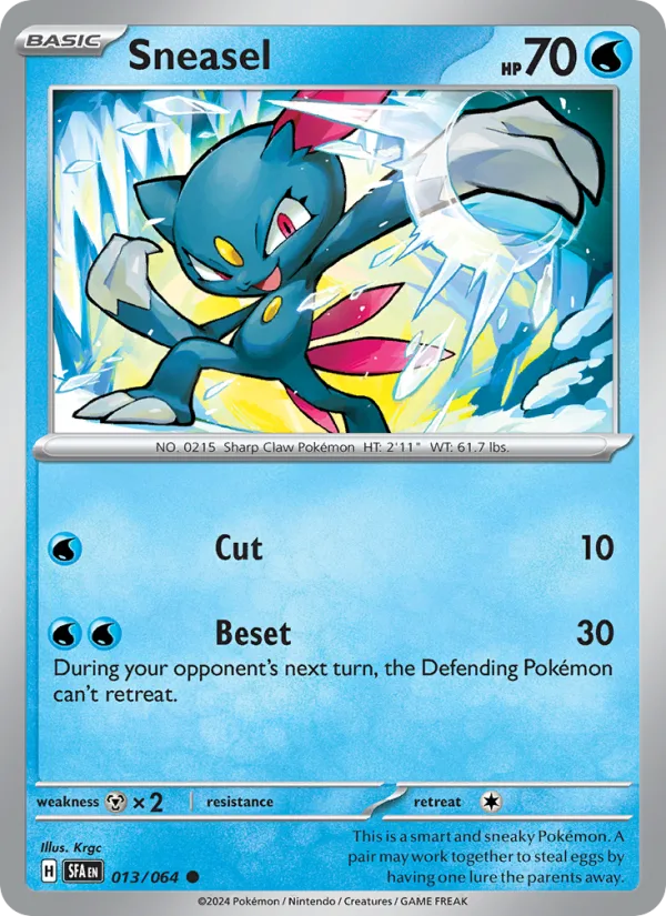 Sneasel · Shrouded Fable 013/64