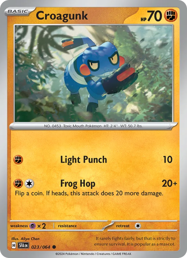 Croagunk · Shrouded Fable 023/64