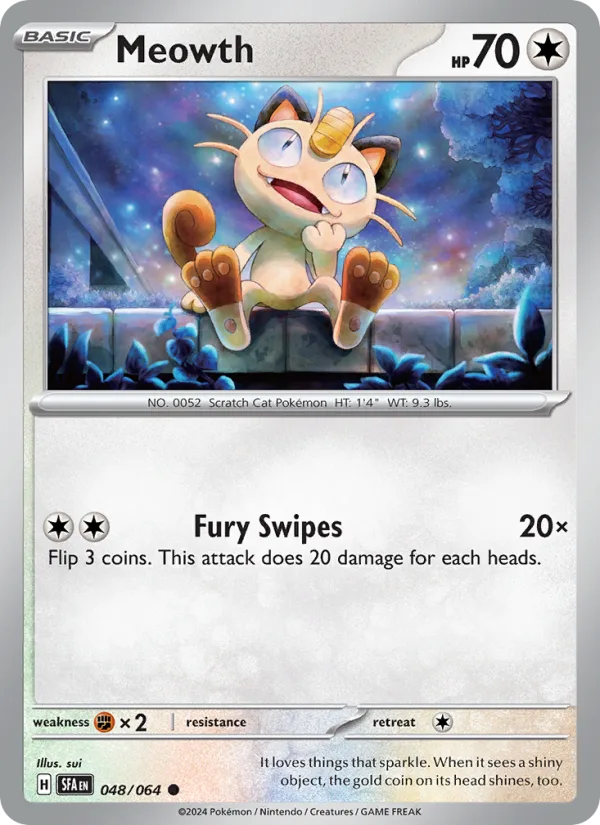 Meowth · Shrouded Fable 048/64