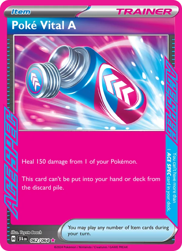 Poké Vital A · Shrouded Fable 062/64