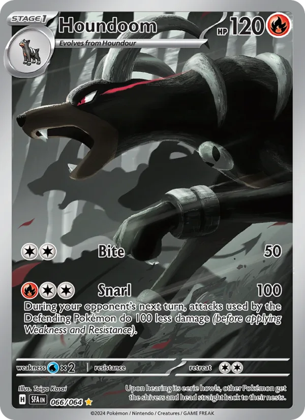 Houndoom · Shrouded Fable 066/64