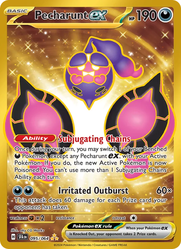 Pecharunt ex · Shrouded Fable 095/64