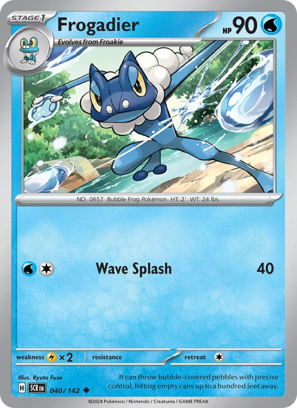 Frogadier · Stellar Crown 040/142