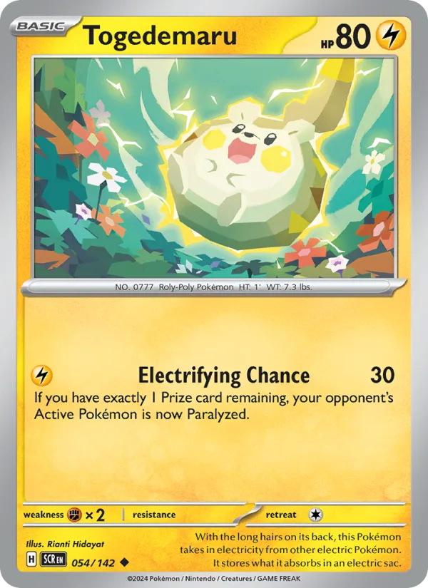 Togedemaru · Stellar Crown 054/142