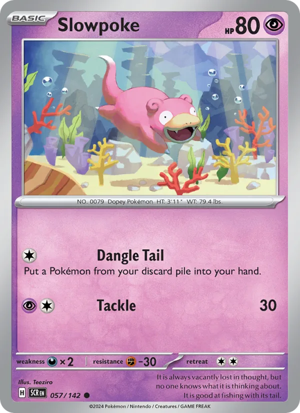 Slowpoke · Stellar Crown 057/142