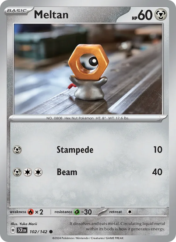 Meltan · Stellar Crown 102/142