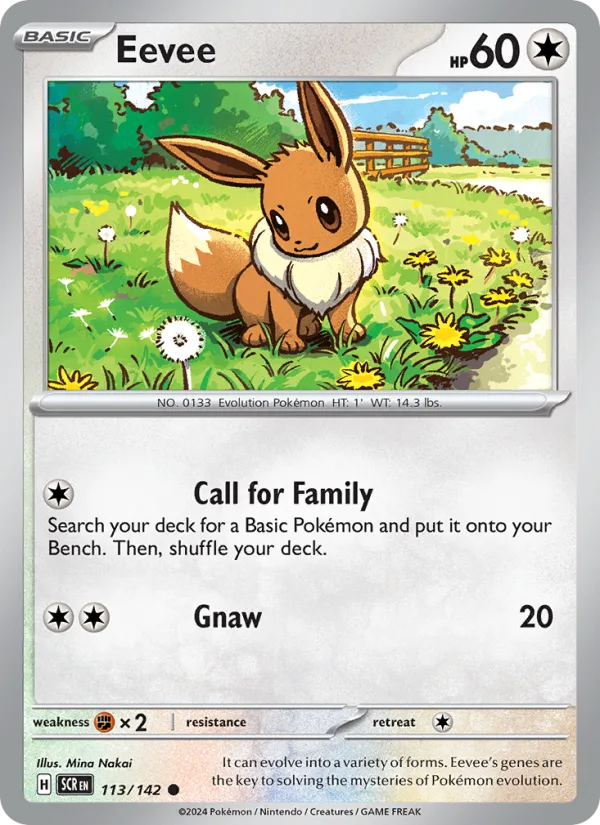 Eevee · Stellar Crown 113/142