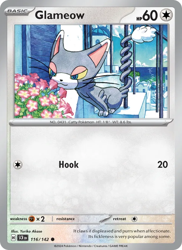 Glameow · Stellar Crown 116/142