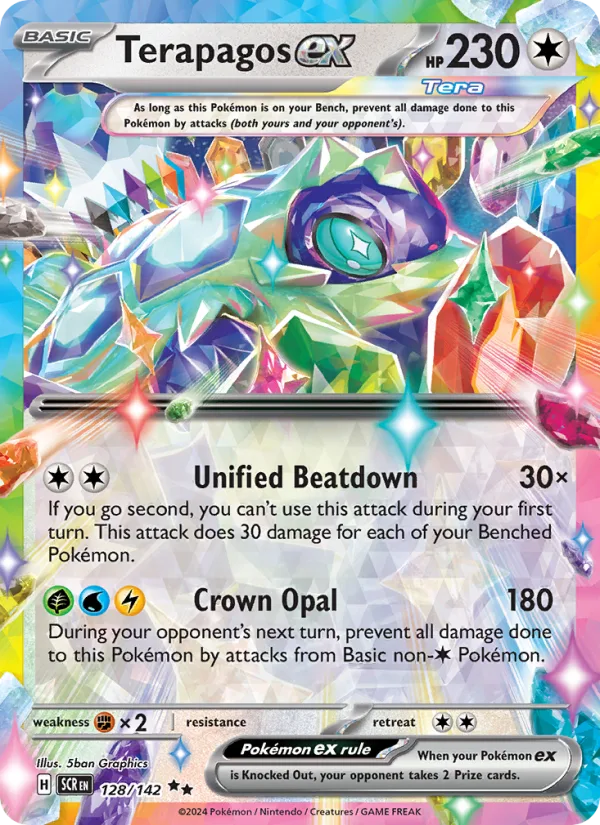 Terapagos ex · Stellar Crown 128/142
