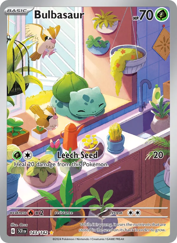 Bulbasaur · Stellar Crown 143/142