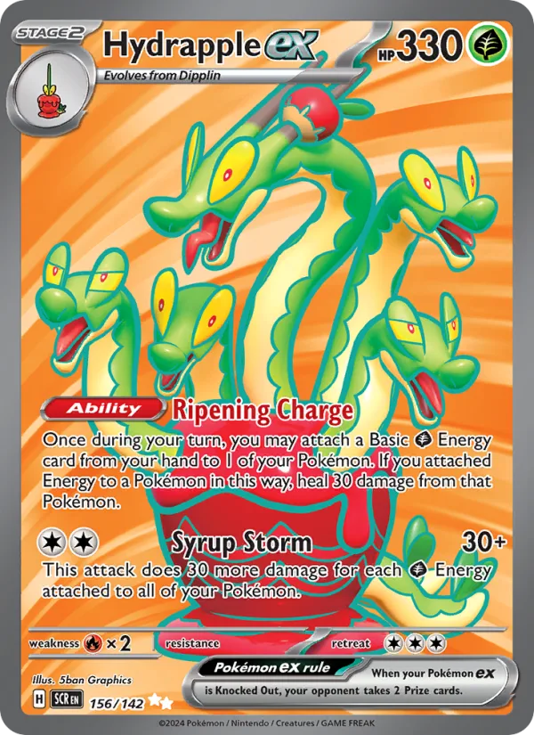 Hydrapple ex · Stellar Crown 156/142