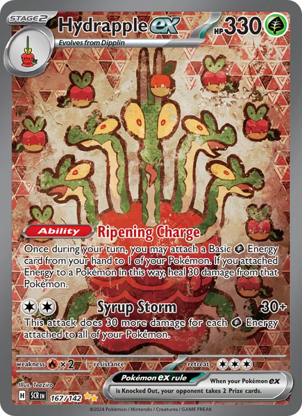 Hydrapple ex · Stellar Crown 167/142