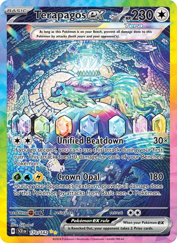 Terapagos ex · Stellar Crown 170/142