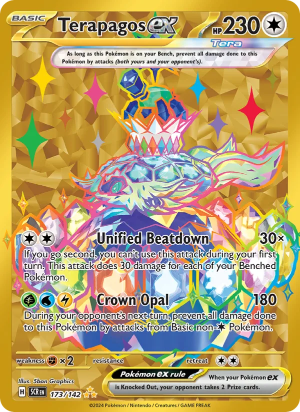 Terapagos ex · Stellar Crown 173/142