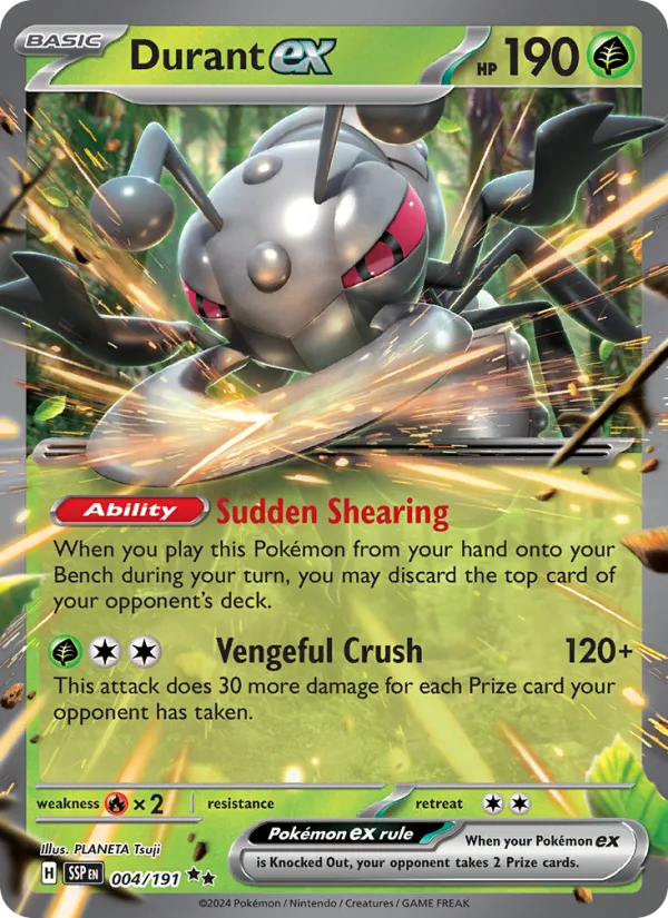 Durant ex · Surging Sparks 004/191