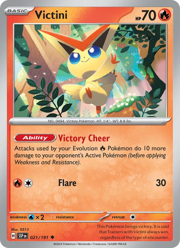 Victini · Surging Sparks 021/191
