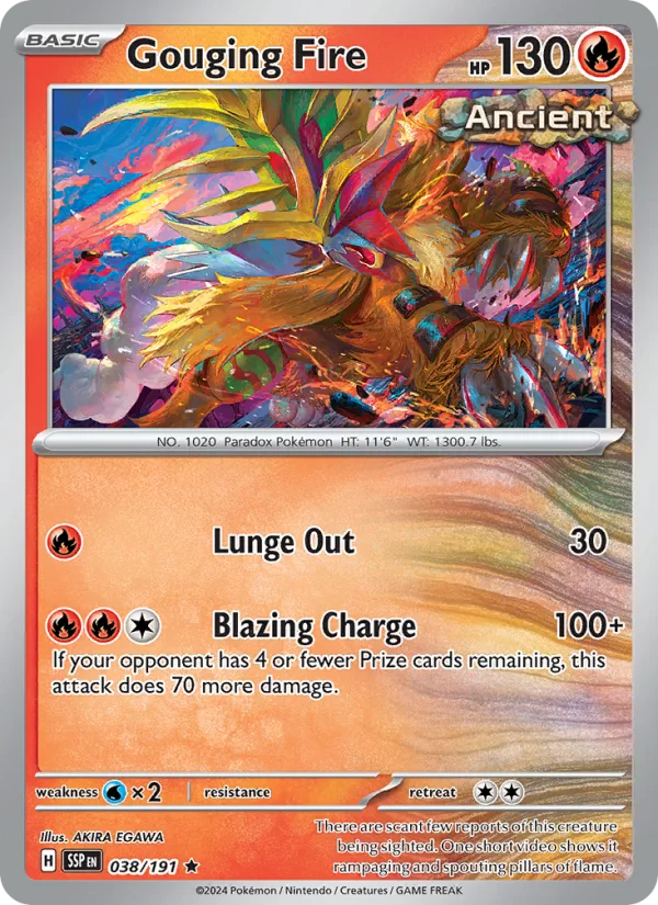 Gouging Fire · Surging Sparks 038/191